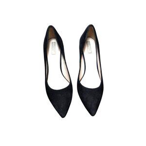 Cole Haan Women's Grunge Preppy Black Leather Pointed-Toe High Heels Size 10C